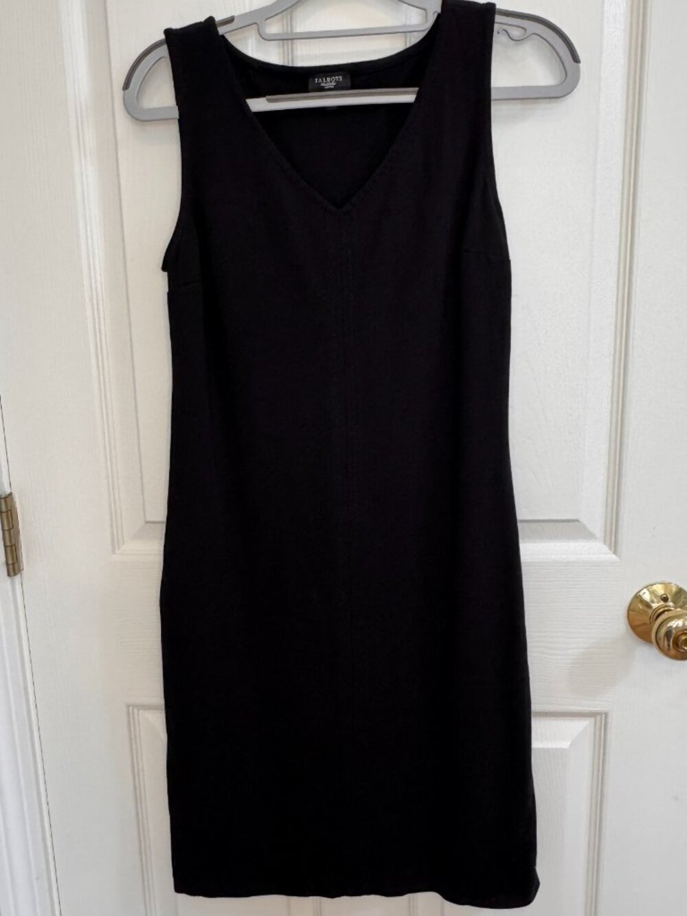 Talbots Petites Black Sleeveless Stretchy Dress - Size 2P